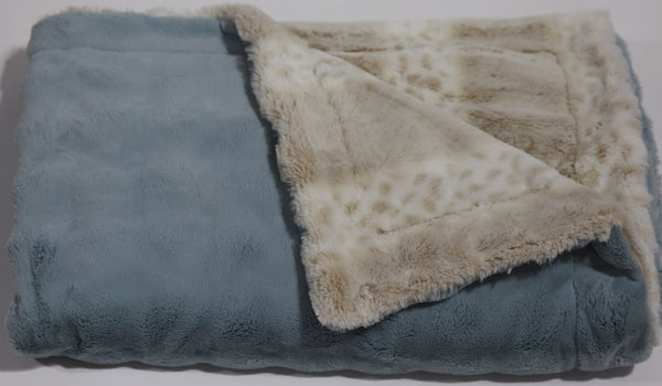 The Glacier Leopard Blanket- RTS