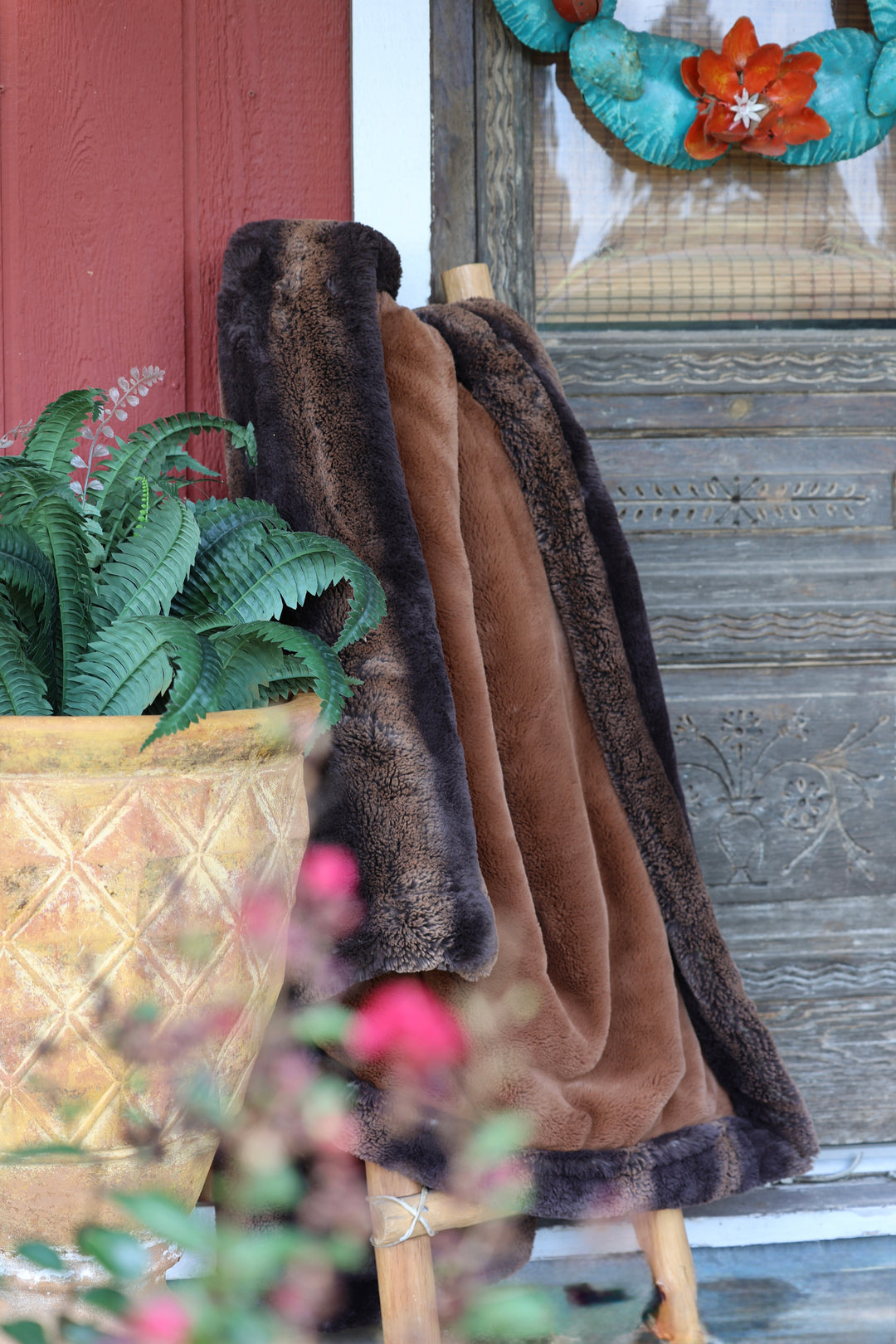 The Rough Out Saddle Blanket