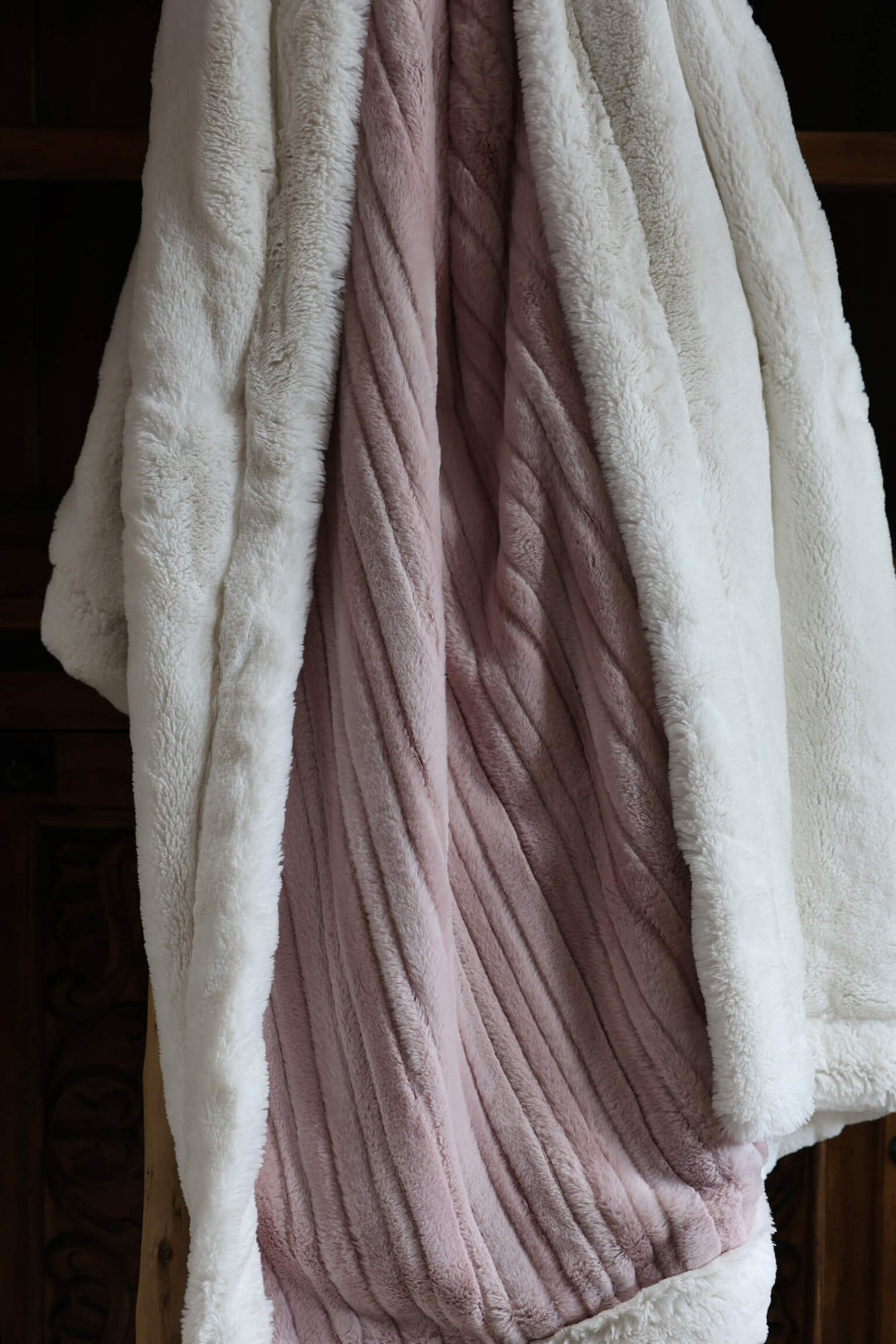 The Blushing Snow Petal Blanket