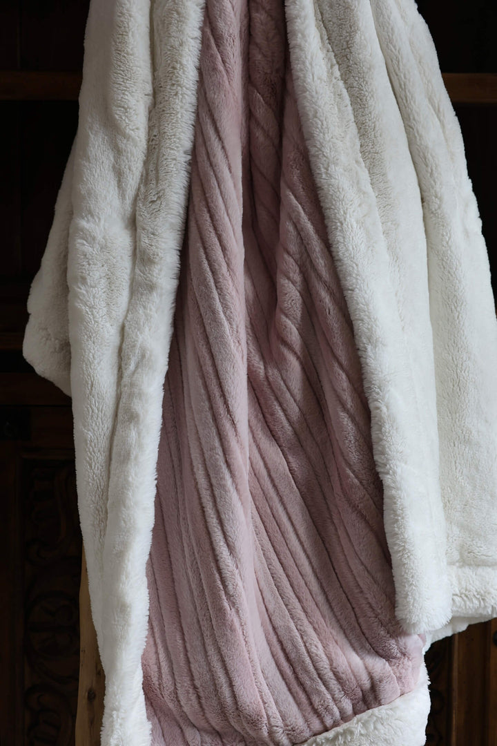 The Blushing Snow Petal Blanket