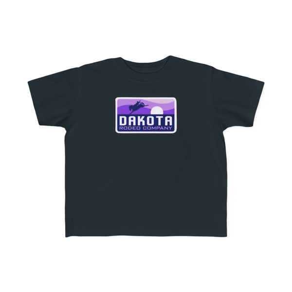 Dakota Rodeo Toddler T-Shirt (Purple Logo)