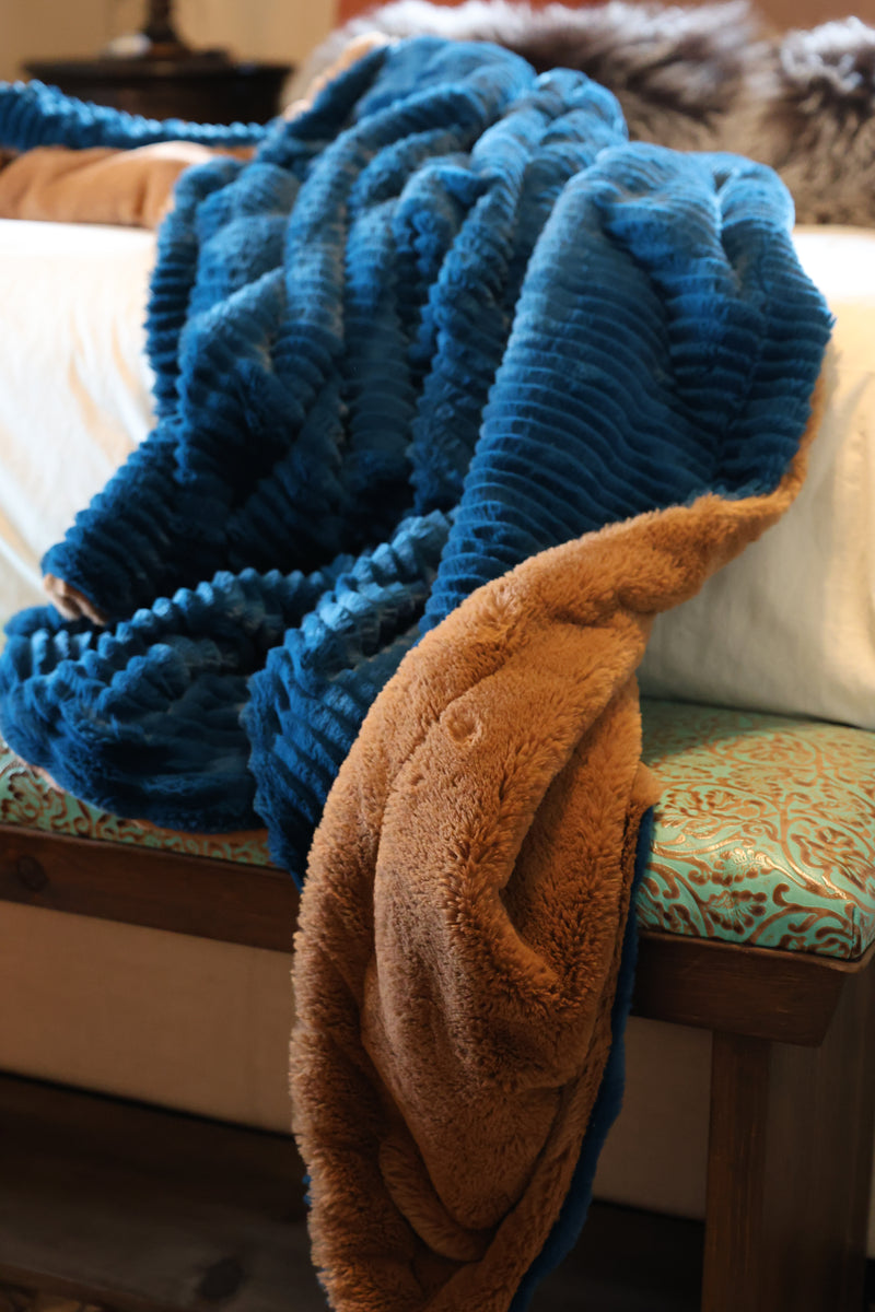 The Mocha Tides Blanket
