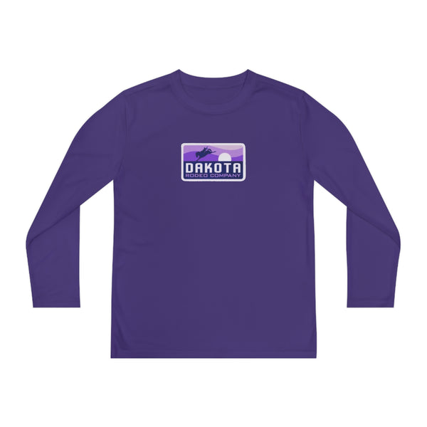 Purple Dakota Rodeo Youth Long Sleeve Shirt (Multiple Colors Available)