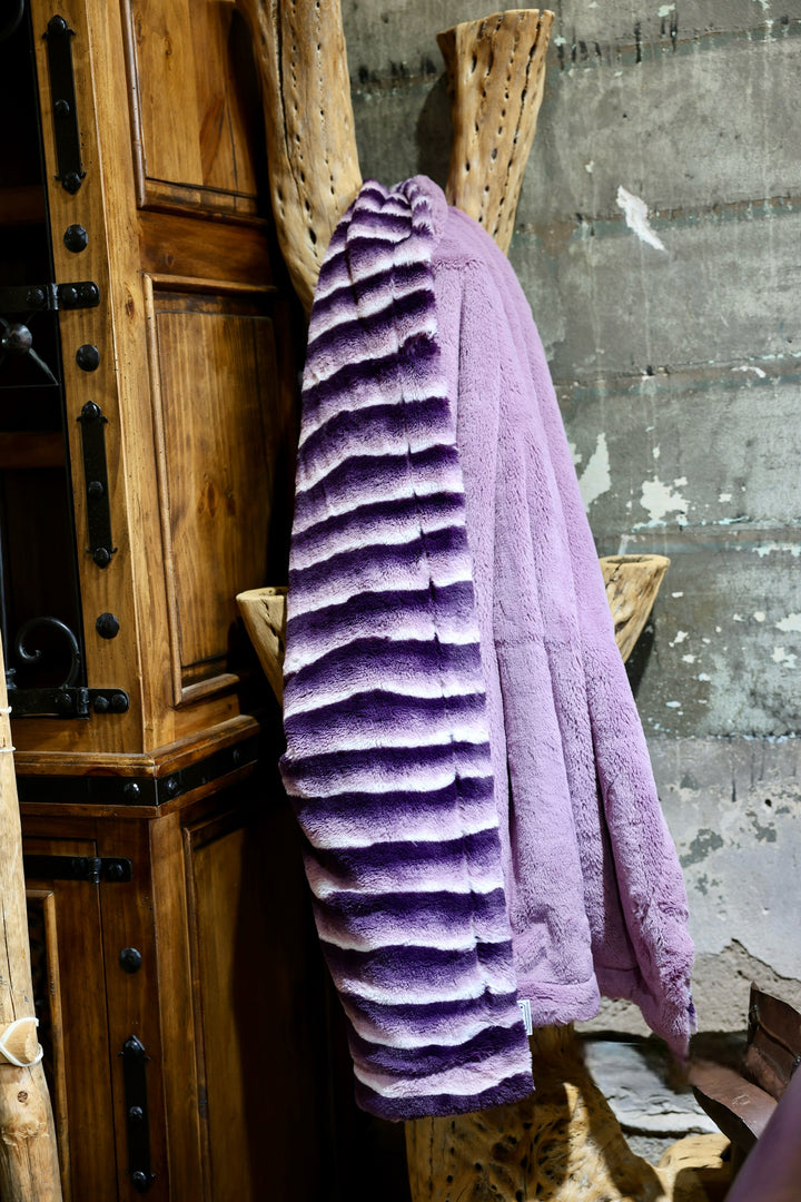 The Twilight Berry Glow Blanket