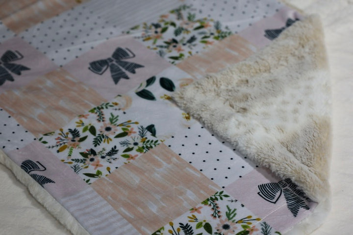 The Blush & Bow Baby Blanket