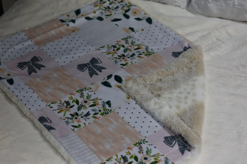 The Blush & Bow Baby Blanket