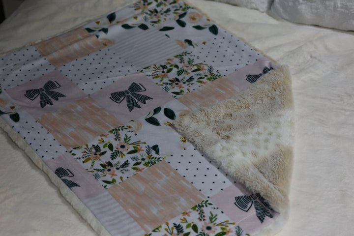 The Blush & Bow Baby Blanket