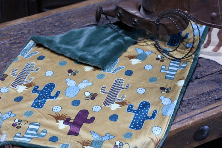 The Forest Cactus Baby Blanket