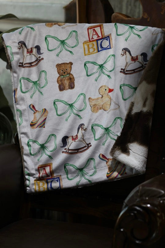 The Rocking Pony Baby Blanket