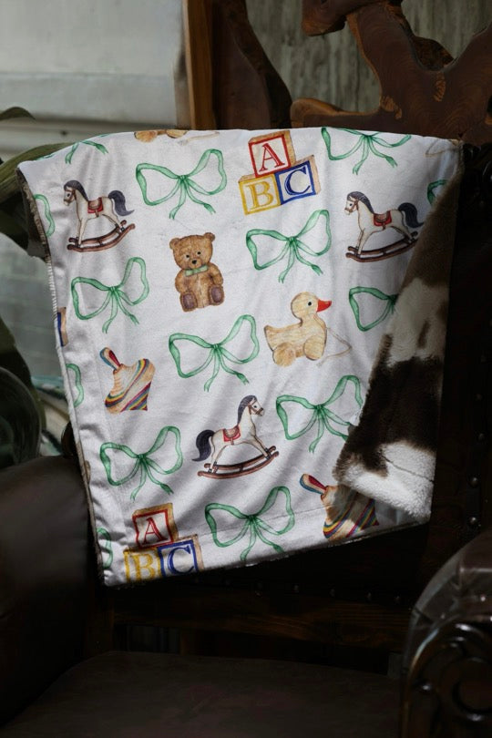 The Rocking Pony Baby Blanket