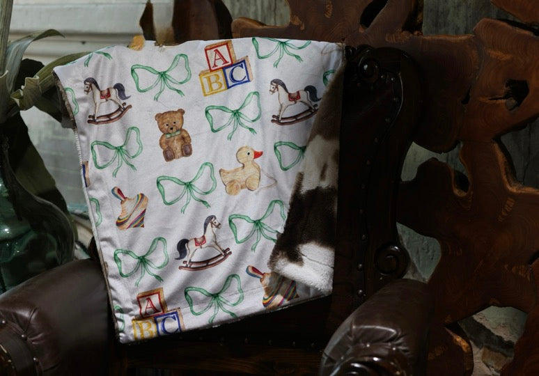 The Rocking Pony Baby Blanket