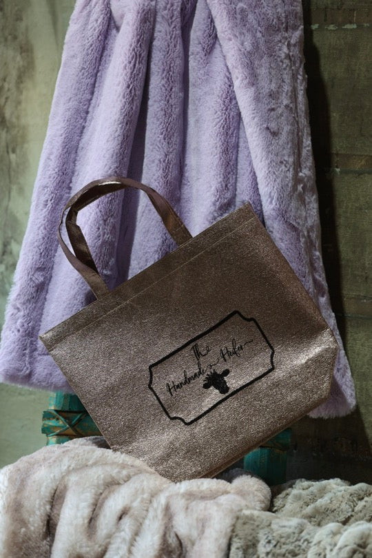 The Handmade Heifer Gold Tote Bag