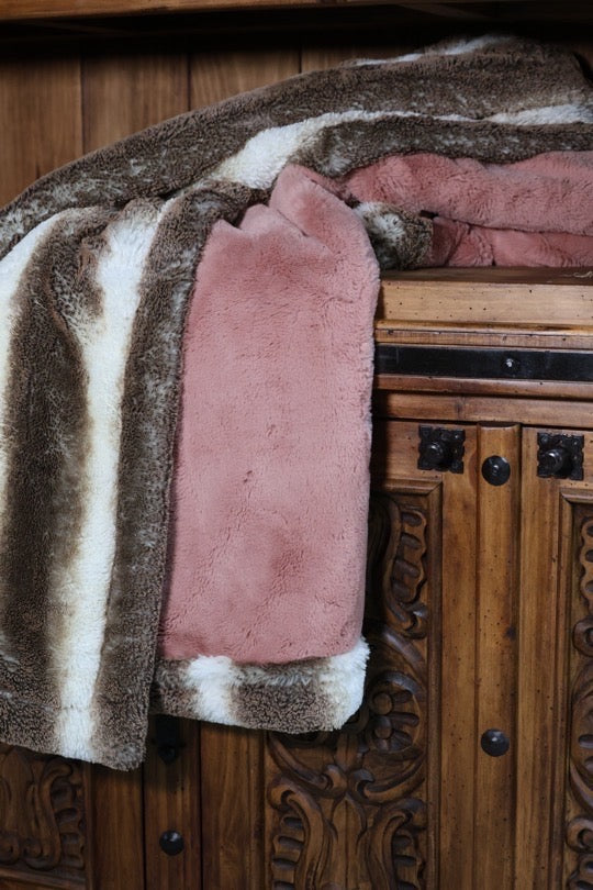 The Peach Grove Bunny Blanket