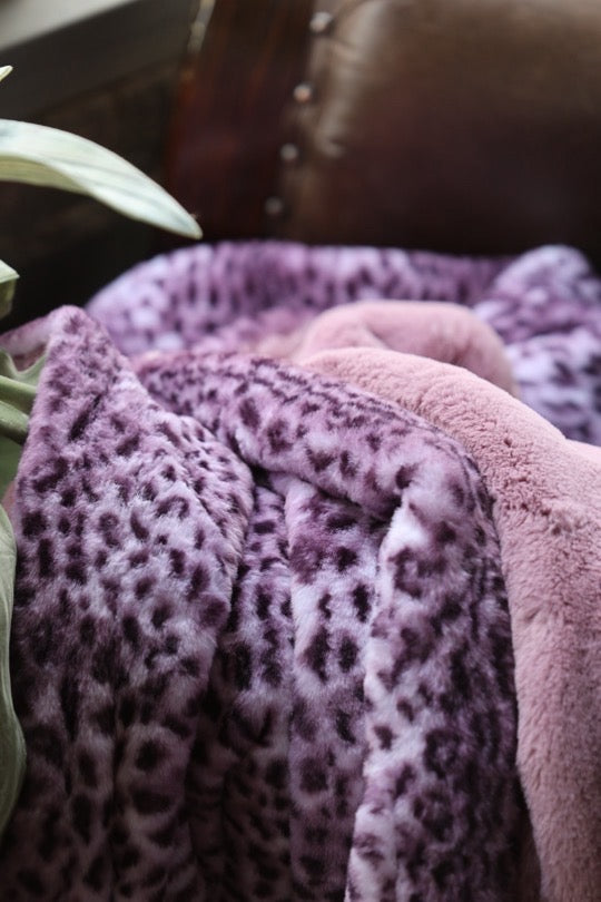 The Orchid Safari Blanket