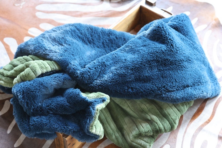 The Mossy Midnight Blanket