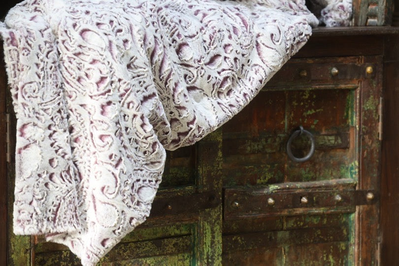 The Red Roan Paisley Blanket
