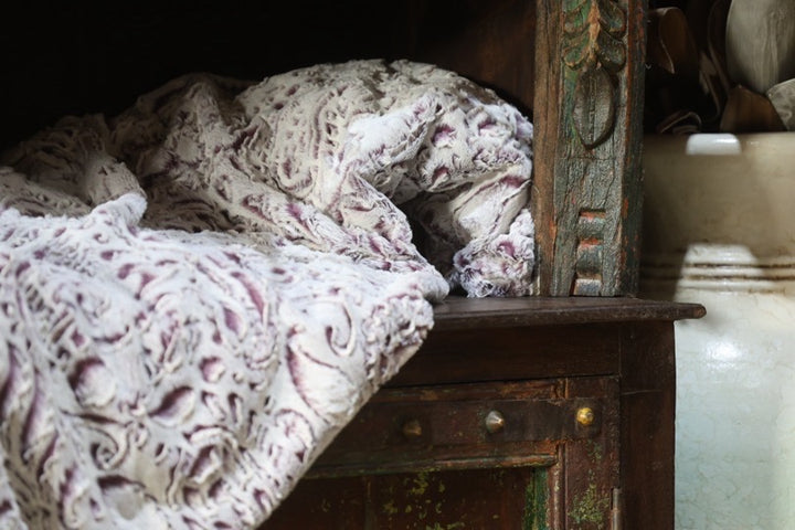 The Red Roan Paisley Blanket