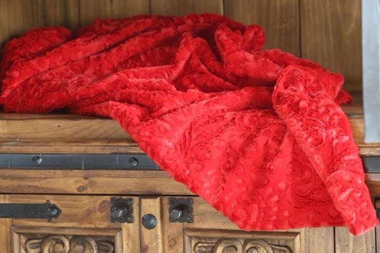 The Peppermint Paisley Blanket