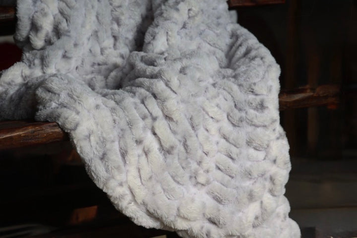 The Taupe Lynx Milan Blanket
