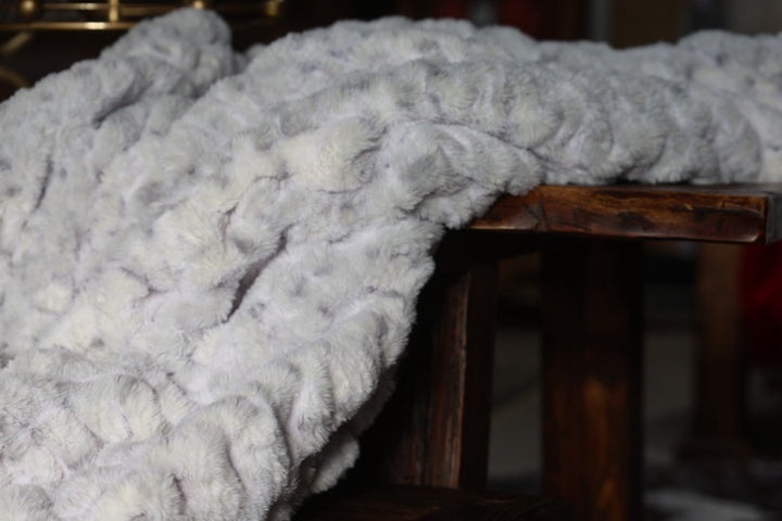 The Taupe Lynx Milan Blanket