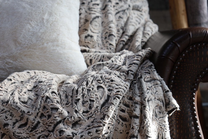 The Dapple Gray Paisley Blanket
