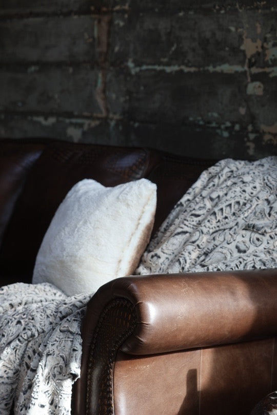 The Dapple Gray Paisley Blanket