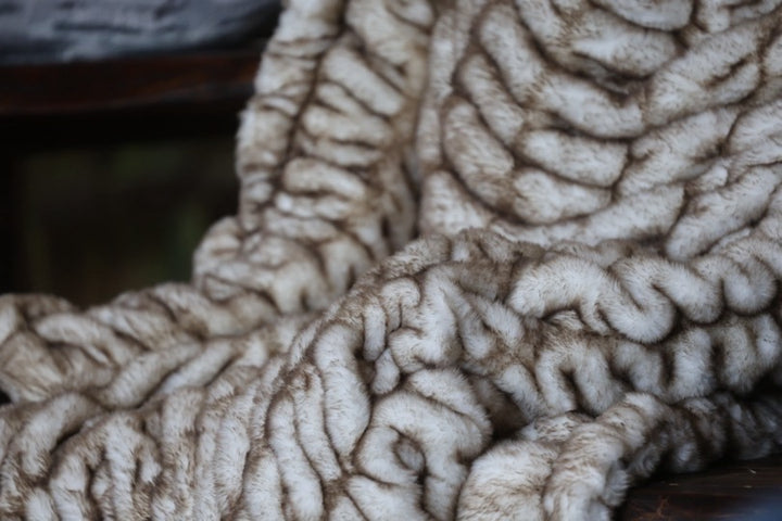 The Almond Creme Dolce Milan Blanket
