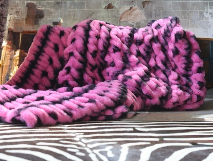 The Think Pink Luca Milan Blanket