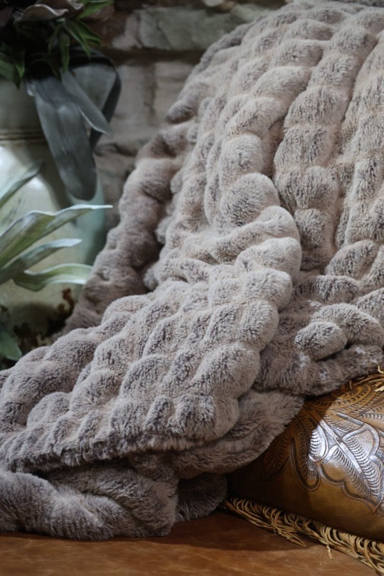 The Chocolate Iced Milan Blanket