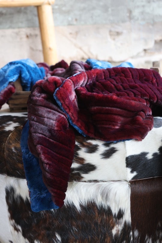 The Cherry Smoke Blanket