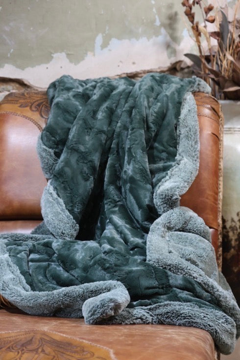 The Forest Velvet Blanket