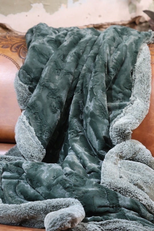 The Forest Velvet Blanket