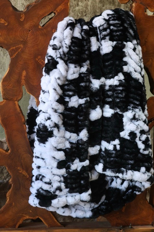 The Bessie Calf Milan Blanket
