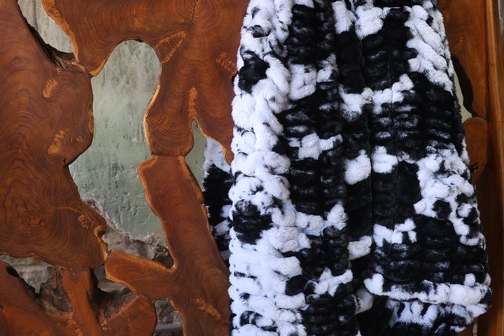 The Bessie Calf Milan Blanket