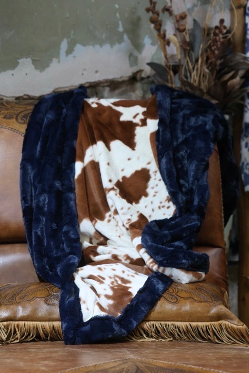 The Blue Bridle Blanket