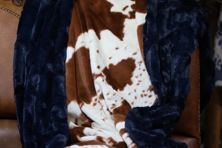 The Blue Bridle Blanket