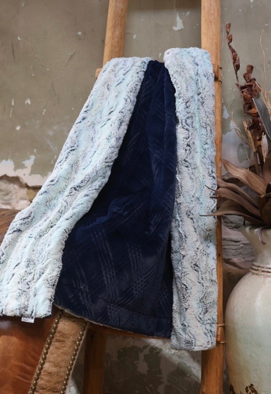 The Blue Maverick Blanket