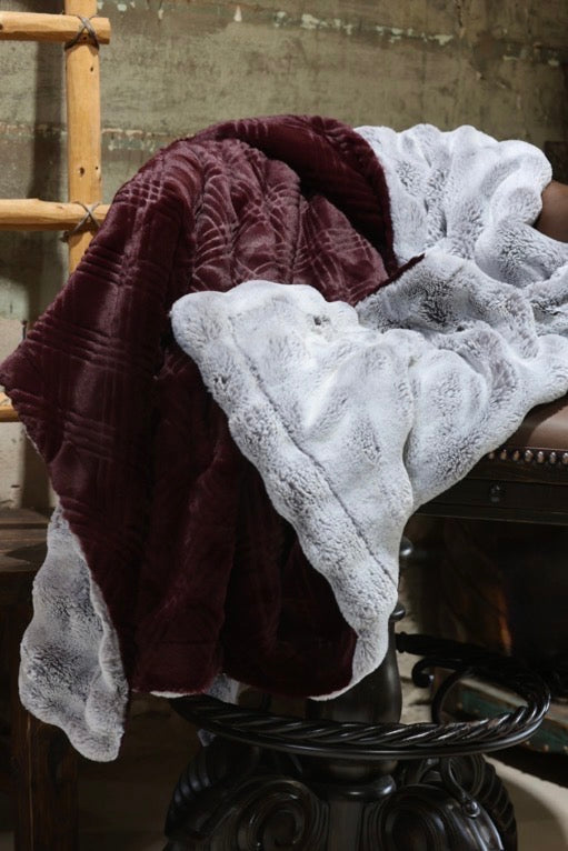 The Black Cherry Mist Blanket