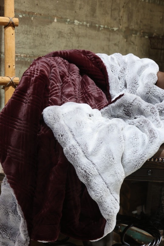 The Black Cherry Mist Blanket