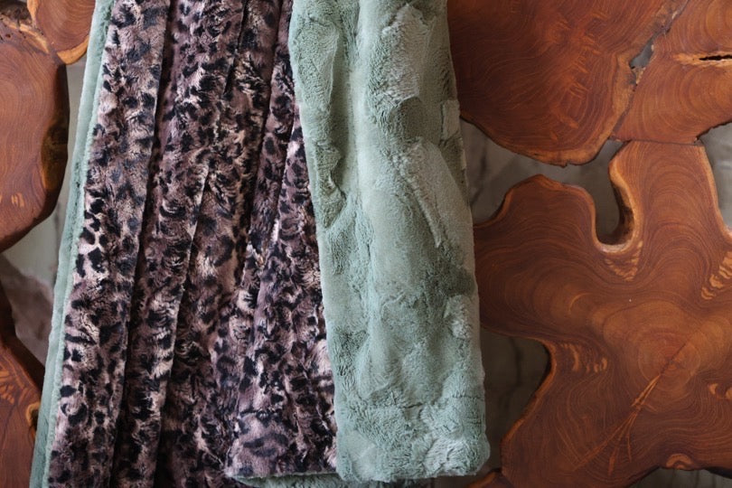 The Forest Feline Blanket