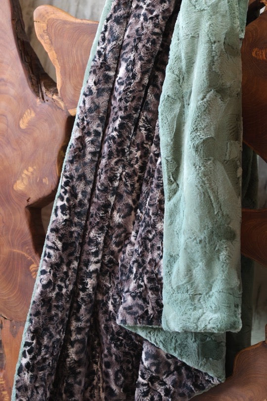 The Forest Feline Blanket