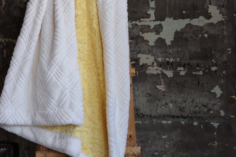 The Ivory Filigree Blanket