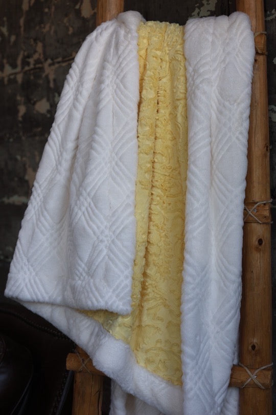 The Ivory Filigree Blanket