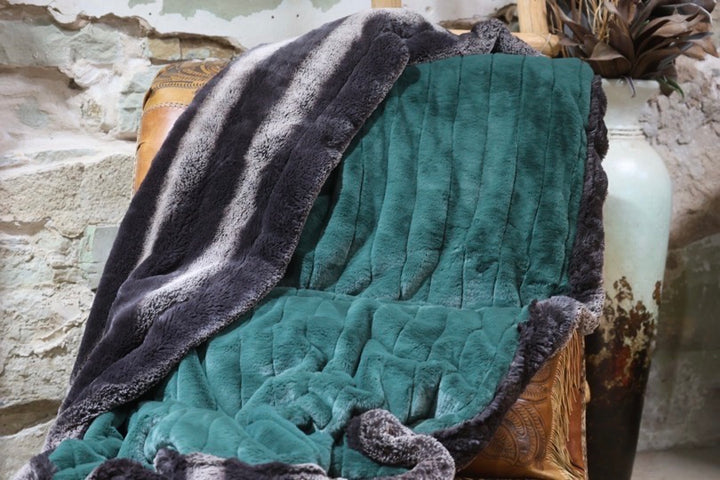 The Espresso Pines Blanket