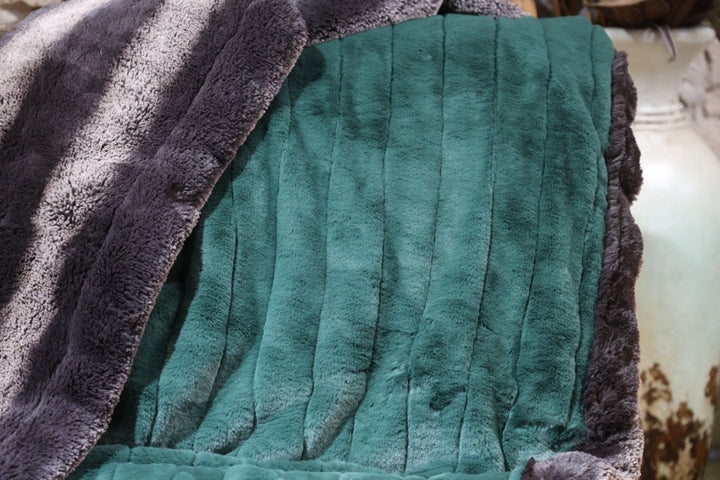 The Espresso Pines Blanket