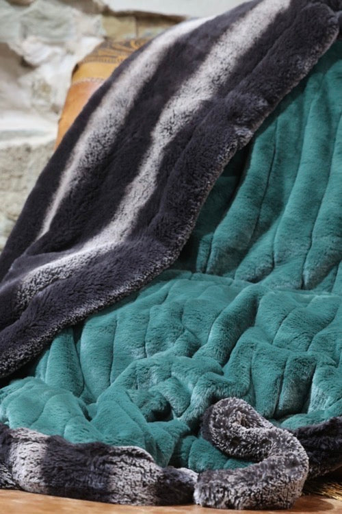 The Espresso Pines Blanket