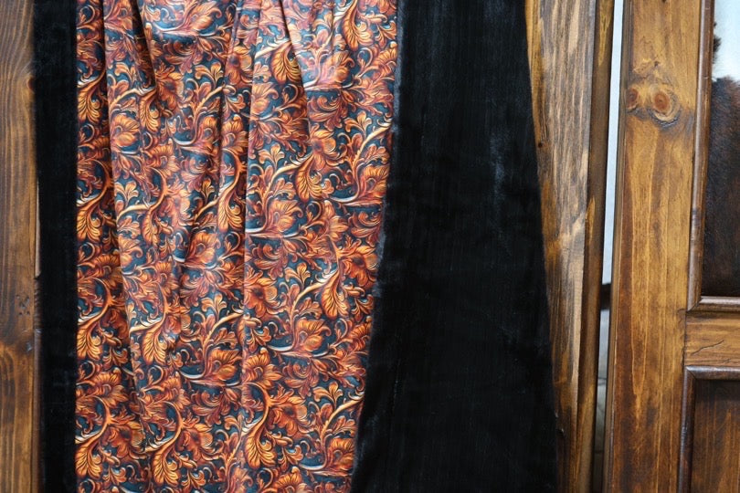 The Fancy Tooled Leather Blanket