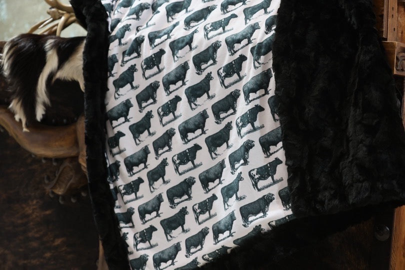 The Tuxedo Cattle Blanket