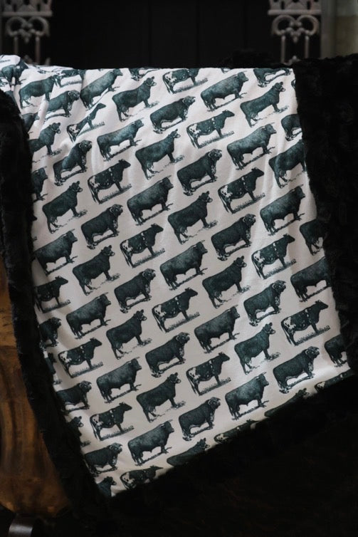The Tuxedo Cattle Blanket