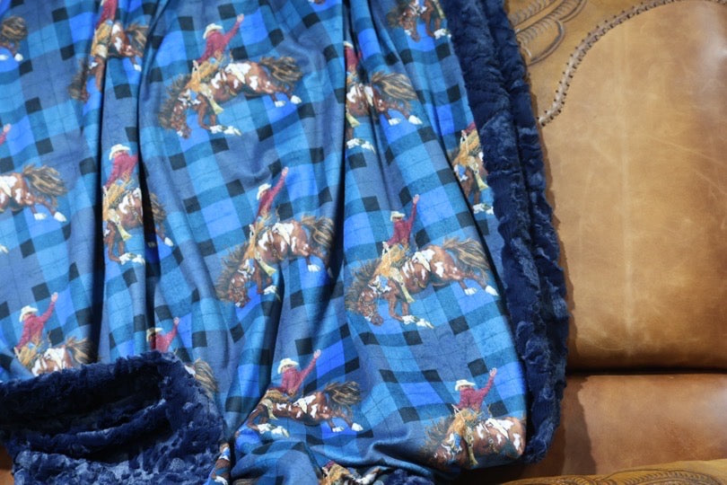 The Midnight Rodeo Blanket